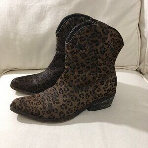 Zigi NY "She's an Animal Calf Hair Ankle Boots